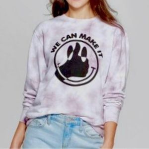 Might Fine Tie Die Swweatshirt